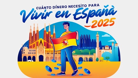 Cuanto dinero para vivir en España 2025